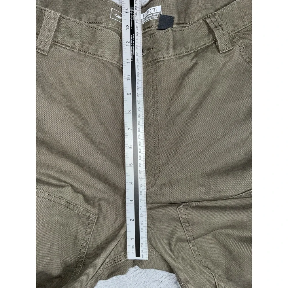 Carhartt BN2802-M 36x36 Relax Rugged Flex Double Front Utility Pants Umber Brown